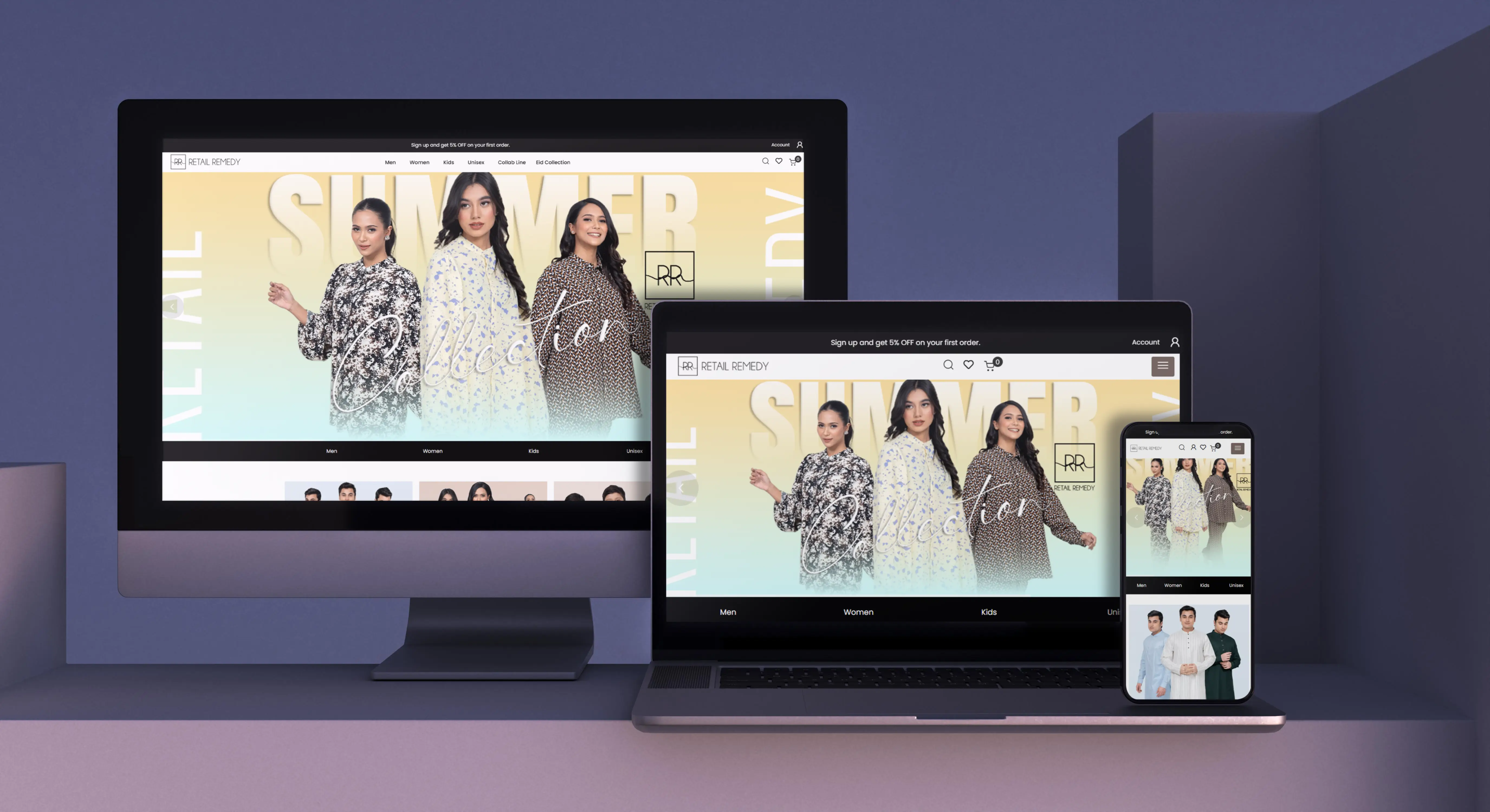 Ecommerce Website with wordpress